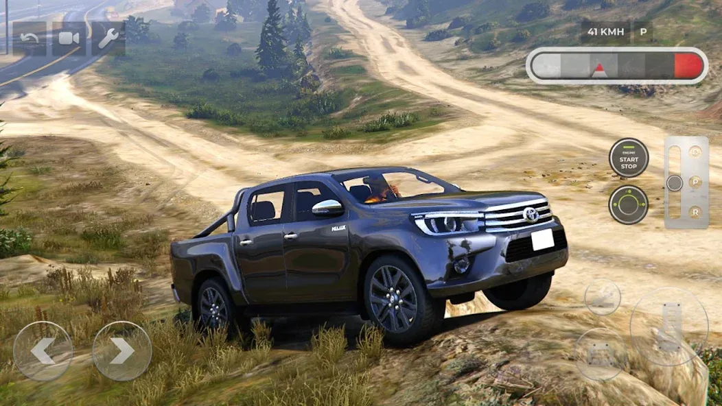 Toyota Hilux 4x4 Mountain Ride (Тойота Хайлюкс 44 Поездка по горам)  [МОД Mega Pack] Screenshot 5