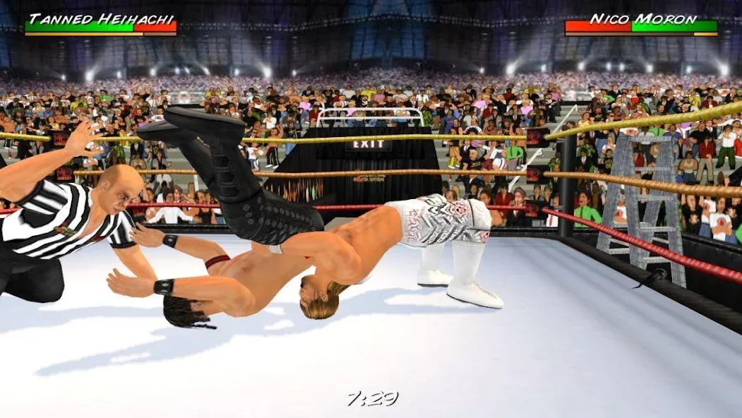 Wrestling Revolution 3D (Реслинг Революшн 3Д)  [МОД Бесконечные деньги] Screenshot 2