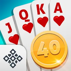 Скачать взлом Scala 40 Online - Card Game (Скала 40 Онлайн)  [МОД Много денег] на Андроид