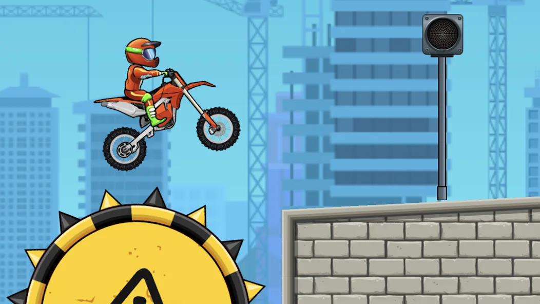 Moto X3M Bike Race Game (Мото 3М Игра на мотоциклах)  [МОД Mega Pack] Screenshot 1