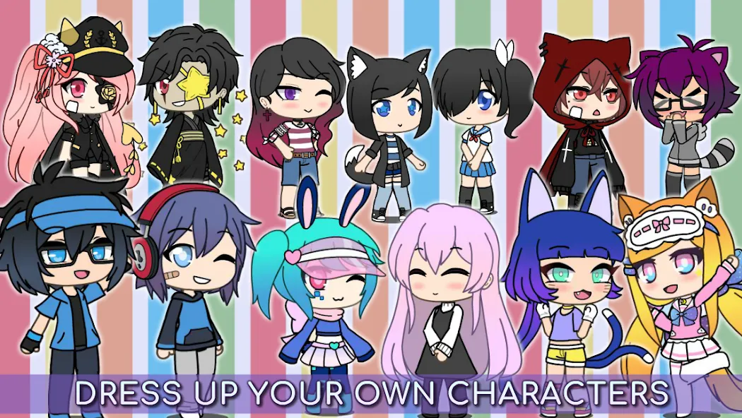 Gacha Life (Гача Лайф)  [МОД Бесконечные монеты] Screenshot 3