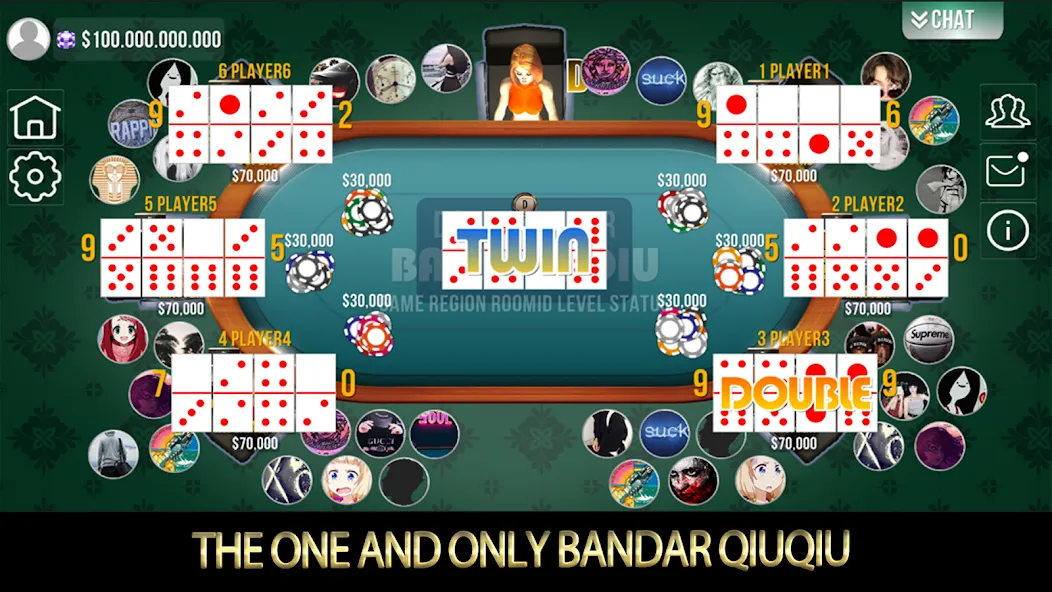 Domino Poker QiuQiu Gaple (Домино Покер ЧиЧи Гапле)  [МОД Много монет] Screenshot 3