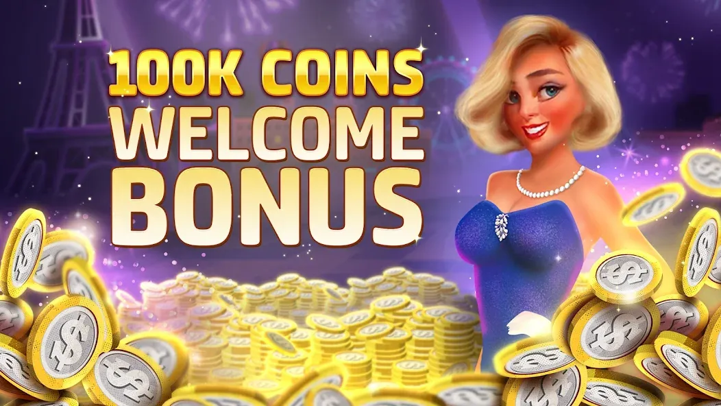 Vegas Downtown Slots & Words  [МОД Unlimited Money] Screenshot 5