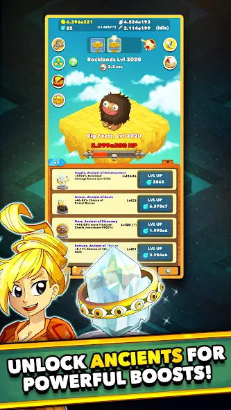 Clicker Heroes - Idle RPG (Кликер Герои)  [МОД Unlocked] Screenshot 1