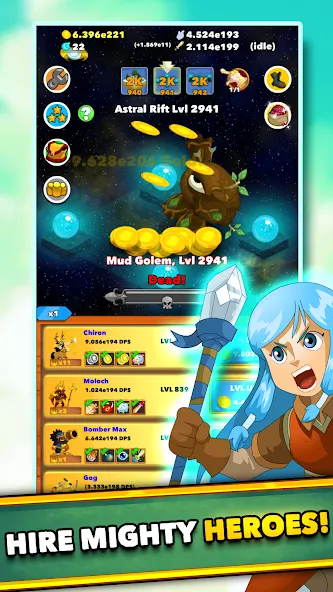 Clicker Heroes - Idle RPG (Кликер Герои)  [МОД Unlocked] Screenshot 4