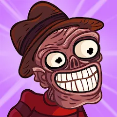 Скачать взлом Troll Face Quest: Horror 2 (Тролль Фейс Квест)  [МОД Бесконечные монеты] на Андроид