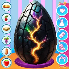 Скачать взлом Dragon Eggs Surprise (Драгон Эггс Сюрприз)  [МОД Бесконечные монеты] на Андроид