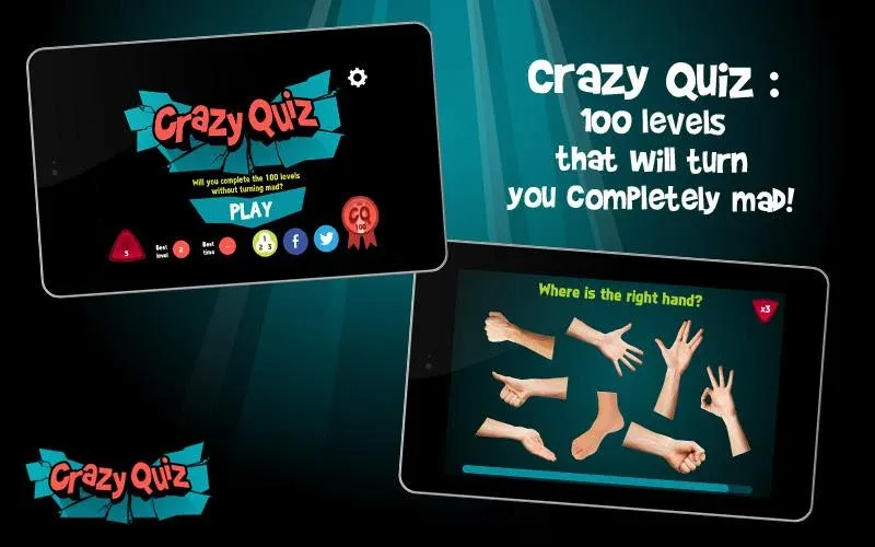 Crazy Quiz (Крэйзи Квиз)  [МОД Бесконечные монеты] Screenshot 5