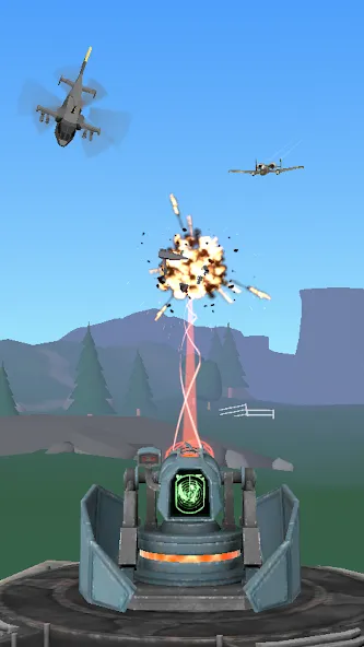 Air Defense: Airplane Shooting (Эйр Дефенс)  [МОД Menu] Screenshot 5