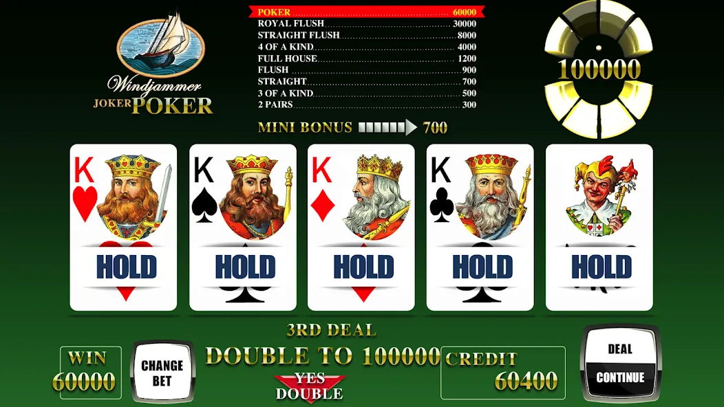 Windjammer Poker (Уиндджаммер Покер)  [МОД Много денег] Screenshot 5