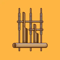 Скачать взлом Angklung Instrument (Ангклунг инструмент) [МОД Много монет] на Андроид