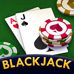 Скачать взлом Blackjack 21: online casino (Блэкджек 21) [МОД Бесконечные монеты] на Андроид