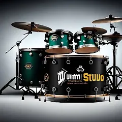 Скачать взлом Drum Studio: Bateria Virtual (Драм студио)  [МОД Все открыто] на Андроид