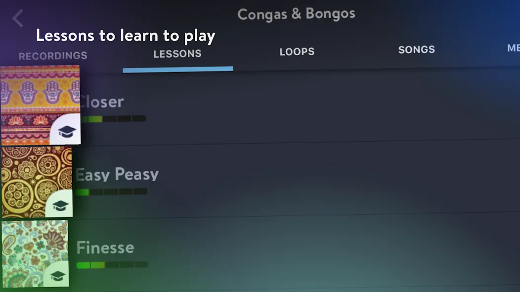 Congas & Bongos: percussion  [МОД Меню] Screenshot 4