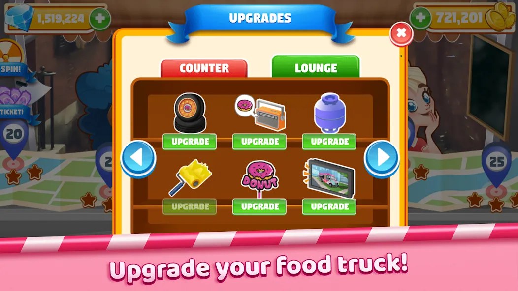 Boston Donut Truck: Food Game (Бостонский Донат Трак)  [МОД Mega Pack] Screenshot 3