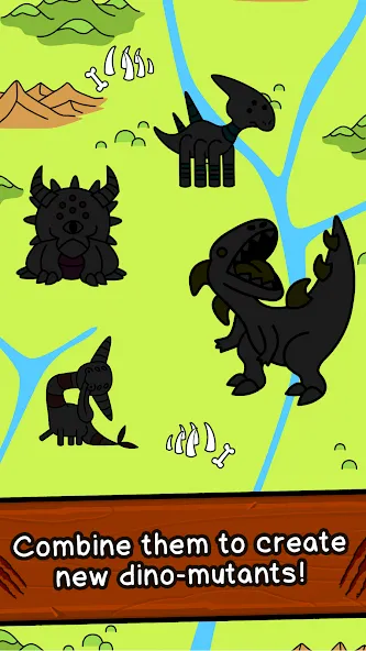 Dino Evolution: Dinosaur Game (Дино Эволюшн)  [МОД Меню] Screenshot 3