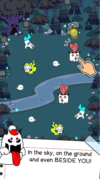 Ghost Evolution: Merge Spirits (Гост Эволюшн)  [МОД Много монет] Screenshot 2