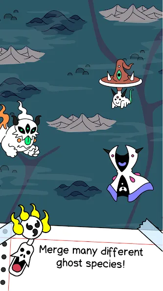 Ghost Evolution: Merge Spirits (Гост Эволюшн)  [МОД Много монет] Screenshot 3