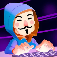 Скачать взлом Hacking Hero: Hacker Clicker (Хакинг герой) [МОД Бесконечные монеты] на Андроид