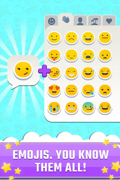 Match The Emoji: Combine All (Мэтч Зэ Имоджи)  [МОД Бесконечные монеты] Screenshot 1