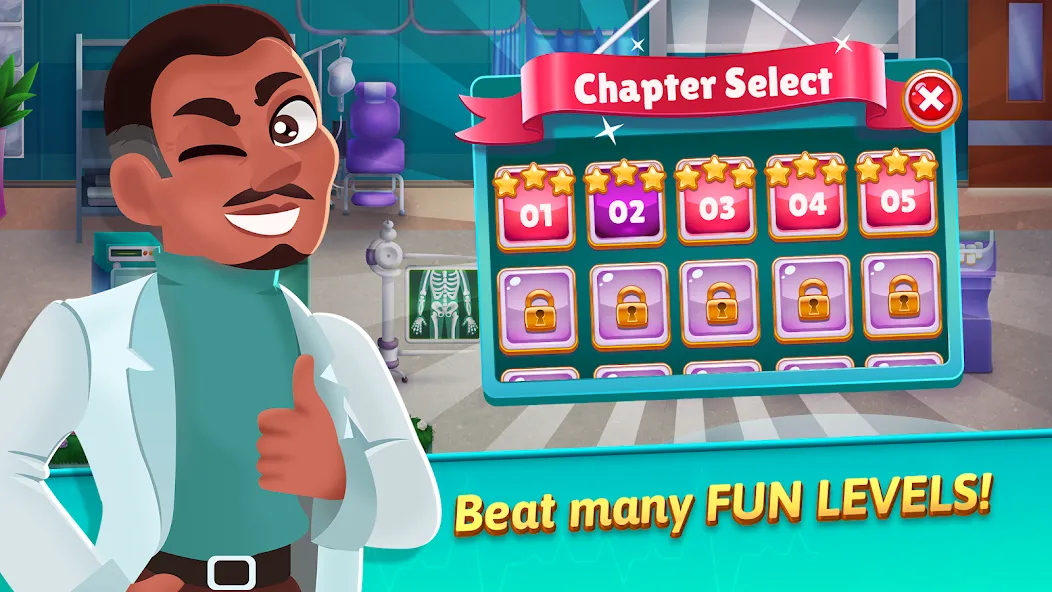 Medicine Dash: Hospital Game (Медицинский Дэш)  [МОД Menu] Screenshot 4