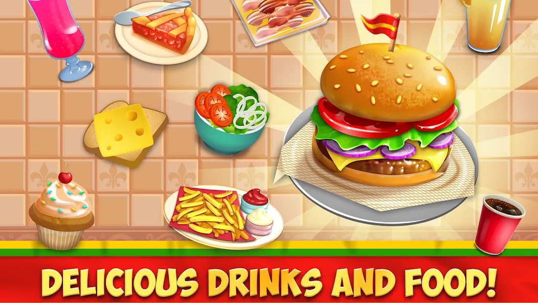 My Burger Shop 2: Food Game (Мой Бургер Шоп 2)  [МОД Mega Pack] Screenshot 3