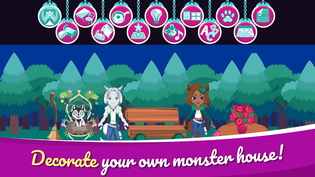 My Monster House: Doll Games (Май Монстер Хаус)  [МОД Много монет] Screenshot 1