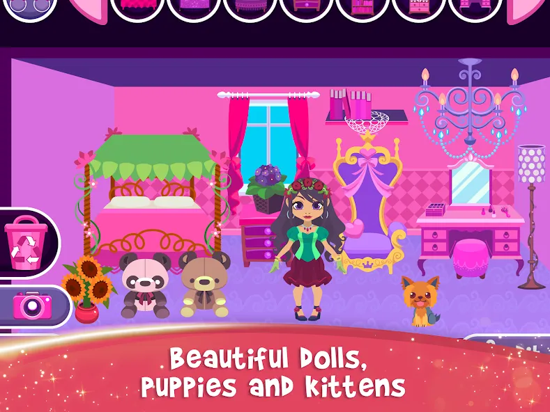 My Princess Castle: Doll Game (Мой Принцессин Замок)  [МОД Бесконечные деньги] Screenshot 4