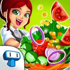 Скачать взлом My Salad Bar: Veggie Food Game (Мой салатбар)  [МОД Много денег] на Андроид