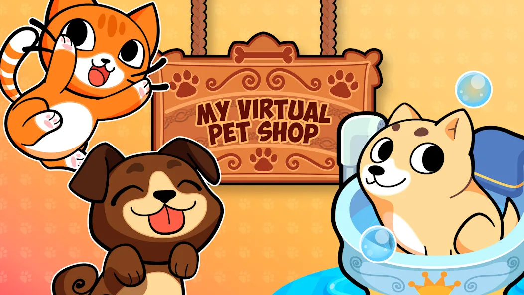 My Virtual Pet Shop: Animals (Мой Виртуальный Зоомагазин)  [МОД Много монет] Screenshot 5