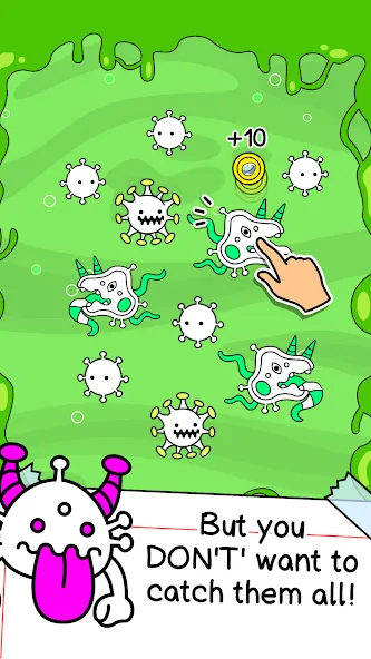 Virus Evolution: Merge Game (Вирус Эволюшн)  [МОД Бесконечные деньги] Screenshot 2