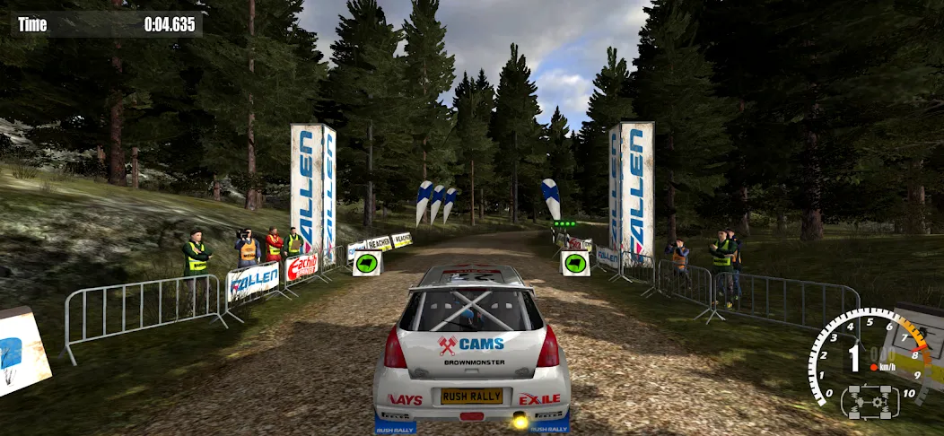 Rush Rally 3 Demo (Раш Ралли 3 Демо)  [МОД Много денег] Screenshot 1