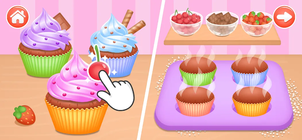 Kids Cooking Games 2+ Year Old  [МОД Много монет] Screenshot 3