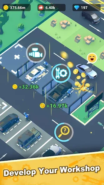 Car Mechanic Tycoon (Кар Механик Тайкун)  [МОД Много монет] Screenshot 3