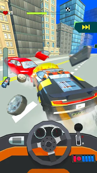 Crazy Rush 3D: Race Master (Крейзи Раш 3Д)  [МОД Все открыто] Screenshot 2