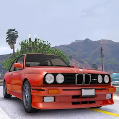 Скачать взлом Classic Drift: E30 BMW Racer (Классический дрифт) [МОД Mega Pack] на Андроид