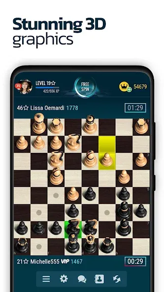 Chess Online  [МОД Бесконечные монеты] Screenshot 1