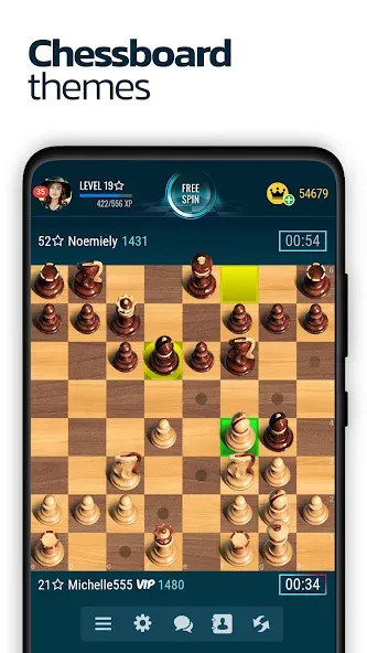 Chess Online  [МОД Бесконечные монеты] Screenshot 2