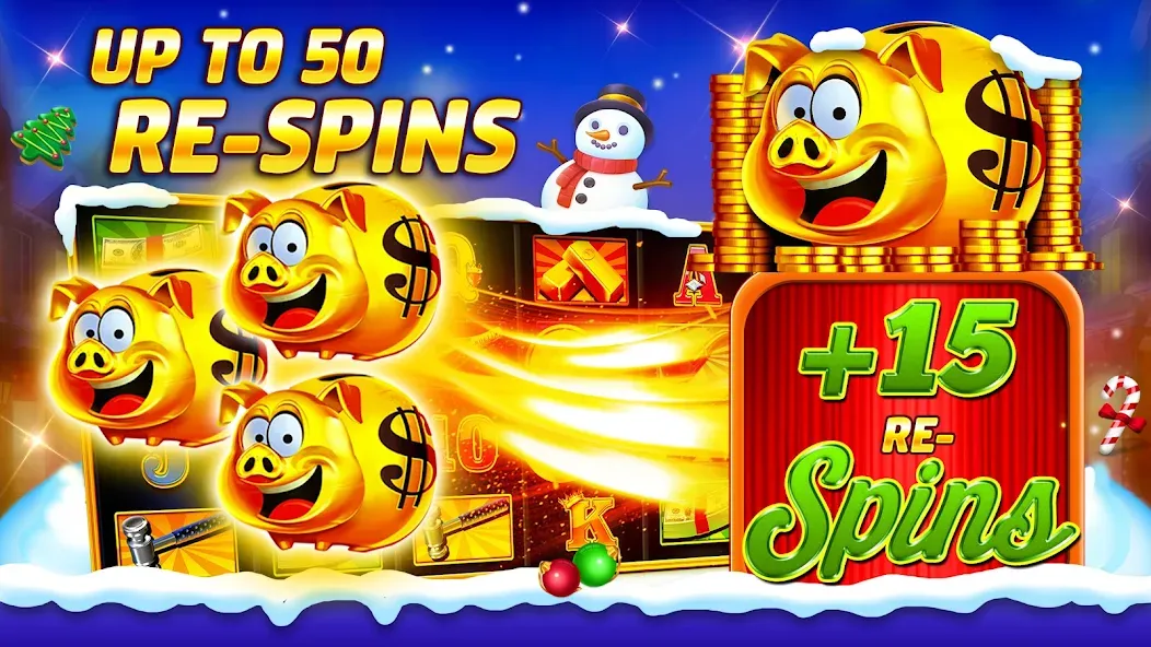 Clubillion Vegas Casino Slots (Клабиллион Вегас Казино Слотс)  [МОД Бесконечные монеты] Screenshot 4