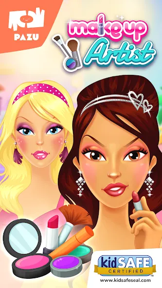 Makeup Girls - Games for kids  [МОД Бесконечные монеты] Screenshot 1