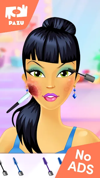 Makeup Girls - Games for kids  [МОД Бесконечные монеты] Screenshot 2