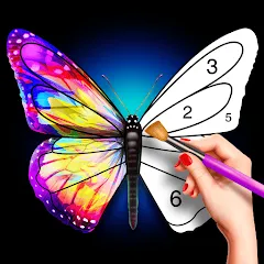 Скачать взлом Tap Color Pro: Color By Number (Тап Колор Про)  [МОД Бесконечные монеты] на Андроид
