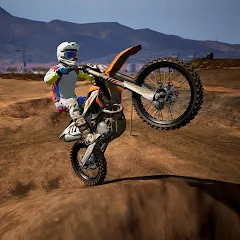 Скачать взлом Dirt MX Bikes KTM Motocross 3D (Дирт МХ Байкс КТМ Мотокросс 3Д) [МОД Mega Pack] на Андроид