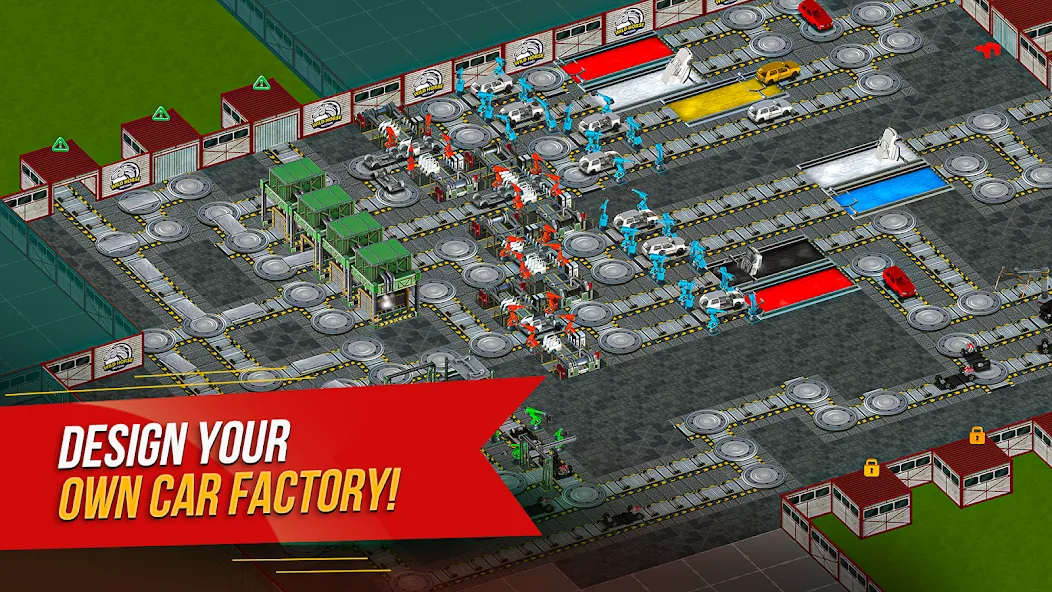 Car Factory Simulator  [МОД Unlocked] Screenshot 1