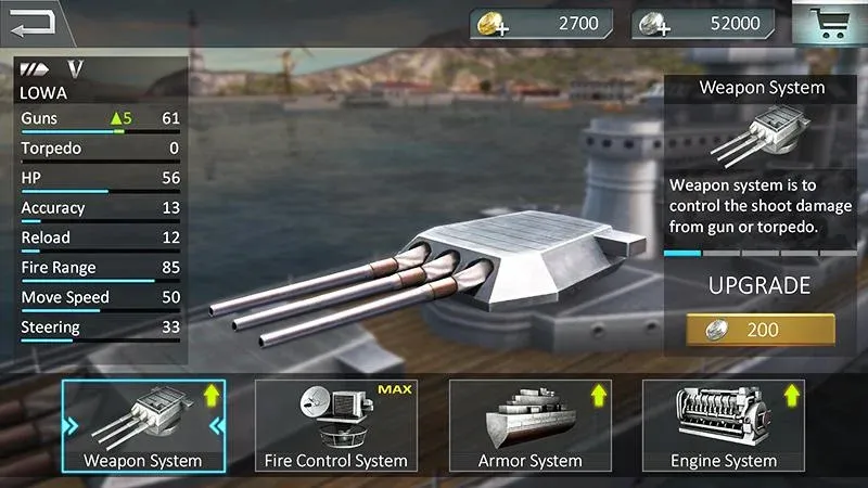 Warship Attack 3D  [МОД Много монет] Screenshot 3