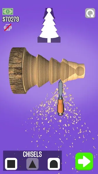 Woodturning (Вудтурнинг)  [МОД Меню] Screenshot 2