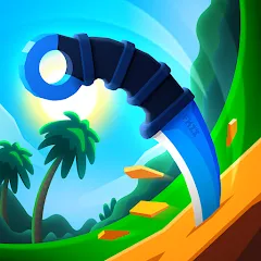 Скачать взлом Flippy Knife: 3D flipping game (Флиппи Найф) [МОД Бесконечные деньги] на Андроид