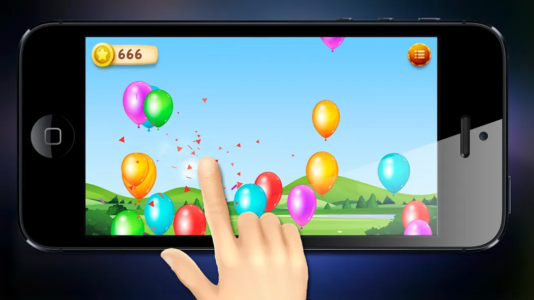 Burst balloons for kids  [МОД Mega Pack] Screenshot 1