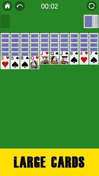 Spider Solitaire Card Game Fun  [МОД Unlocked] Screenshot 2