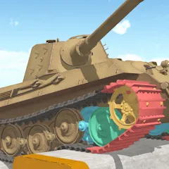 Скачать взлом Tank Physics Mobile Vol.3  [МОД Меню] на Андроид